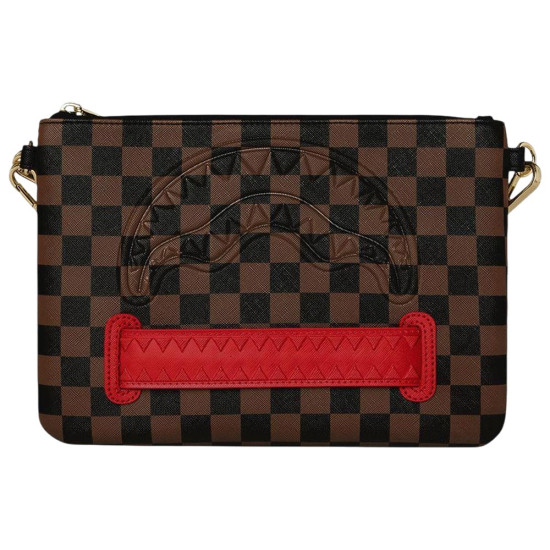 Sprayground Τσαντάκι ώμου Red Redemption Crossover Clutch